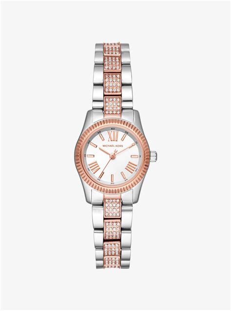 michael kors lexington femme|Petite Lexington Pavé Silver.